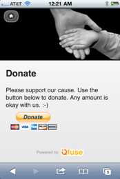 Qfuse Non-Profit - Donate